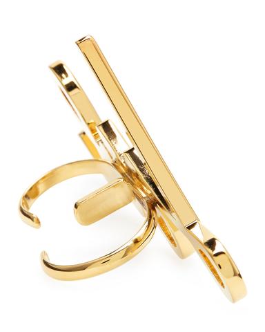 Кольцо "Love" позолоченное